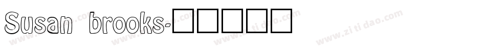 Susan brooks字体转换